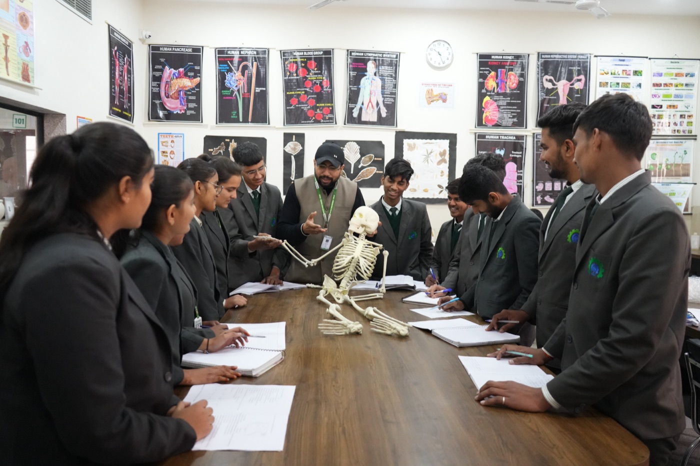 Biology Lab at Matrix High School