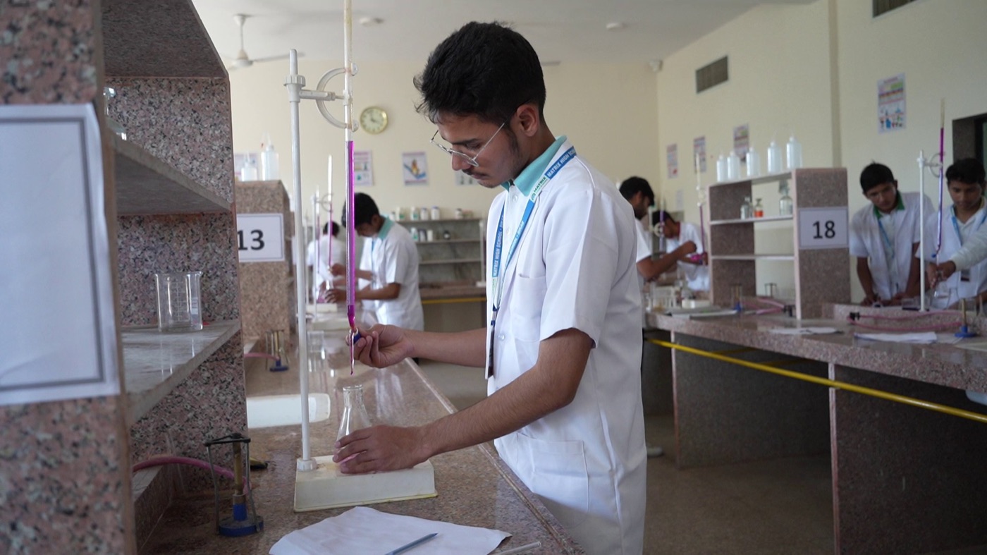 Chemistry Lab at Matrix High School