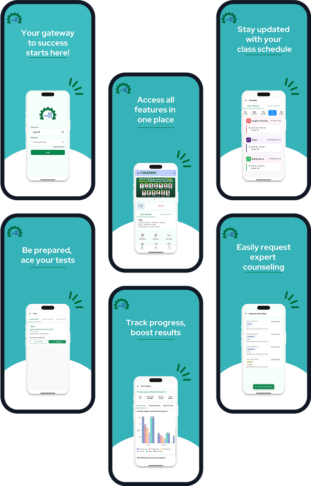 Matrix Learning App Illustration