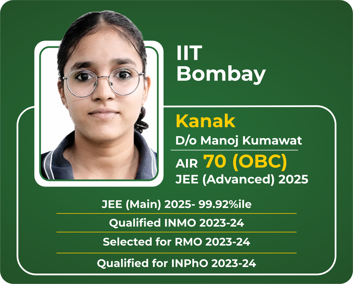 Kanak Kumari (JEE Topper 2025) - IIT Bombay